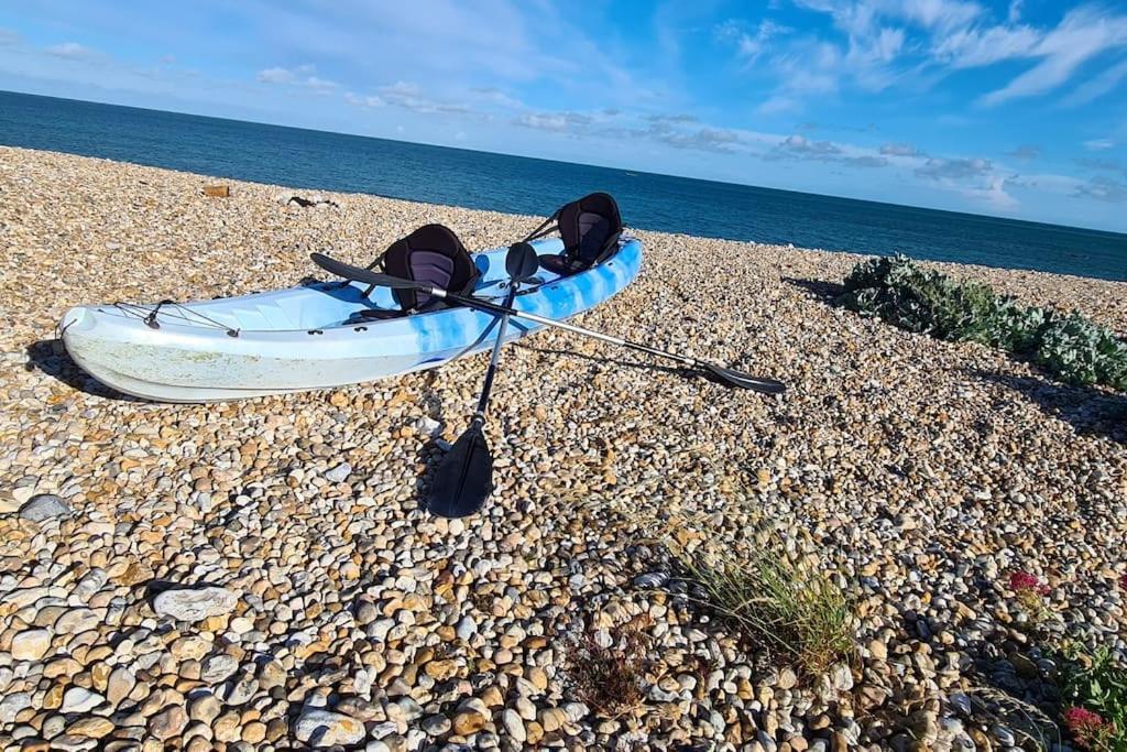 Wow I'M Living On The Beach. Luxury 4 Bed Sleeps 8 Pagham Ngoại thất bức ảnh